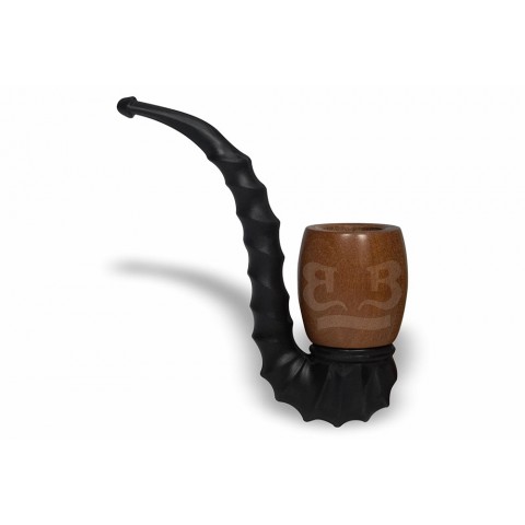 Cachimbo Caboclo Encerado 7 voltas Piteira Resina